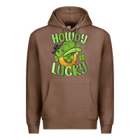 Chestnut howdy go lucky st patrics day Premium Hoodie - MaliasSmallBusiness