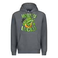 Rock howdy go lucky st patrics day Premium Hoodie - MaliasSmallBusiness