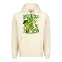 Sandshell howdy go lucky st patrics day Premium Hoodie - MaliasSmallBusiness