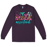 Plum medical assistant Long Sleeve Tee - AdoDesignShop