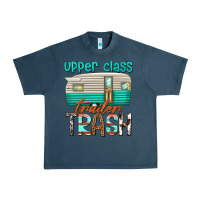 Midnight Navy upper class trailer trash Urban Heavy Tee - texasbilliewilder