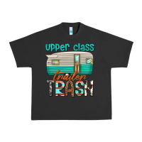 Pigment Black upper class trailer trash Urban Heavy Tee - texasbilliewilder