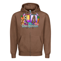 Chestnut louisiana easter dady Zipper Hoodie - RacoonDesign
