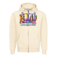 Sandshell louisiana easter dady Zipper Hoodie - RacoonDesign