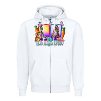White louisiana easter dady Zipper Hoodie - RacoonDesign