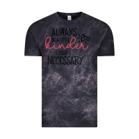 Cloud Black always Vintage Tee - Unal Design