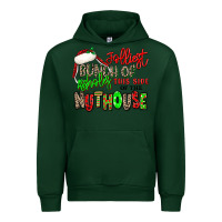 Forest Green jolliest bunch of assholes this side of the nuthou Urban Hoodie - MaliasSmallBusiness