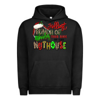 Pigment Black jolliest bunch of assholes this side of the nuthou Urban Hoodie - MaliasSmallBusiness