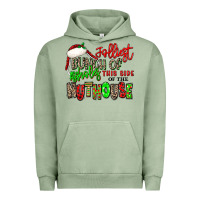 Pigment Oil Green jolliest bunch of assholes this side of the nuthou Urban Hoodie - MaliasSmallBusiness