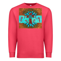 Cardinal christmas cross gemstone Premium Sweatshirt - AdoDesignShop