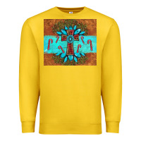 Lemon christmas cross gemstone Premium Sweatshirt - AdoDesignShop