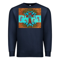 Navy christmas cross gemstone Premium Sweatshirt - AdoDesignShop