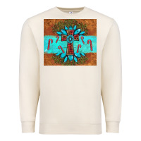 Sandshell christmas cross gemstone Premium Sweatshirt - AdoDesignShop
