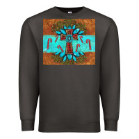 Smoke christmas cross gemstone Premium Sweatshirt - AdoDesignShop