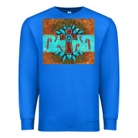 True Royal christmas cross gemstone Premium Sweatshirt - AdoDesignShop