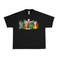 Black western cow coffee cup Urban Heavy Tee - texasbilliewilder