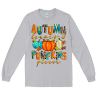 Moon Dust autumn leaves and pumpkins please Long Sleeve Tee - Zillion Design Studio