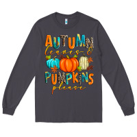Smoke autumn leaves and pumpkins please Long Sleeve Tee - Zillion Design Studio