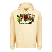 Pina Colada peace love  elf Premium Hoodie - AdoDesignShop