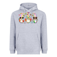 Heather Grey summer gnomes Heavyweight Hoodie - Artiststas