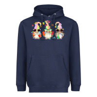 Navy summer gnomes Heavyweight Hoodie - Artiststas