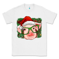 White christmas pig Classic Tee - RanaPortraitStore