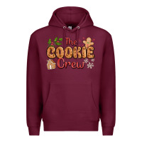 Burgundy the cookie crew Premium Hoodie - MaliasSmallBusiness