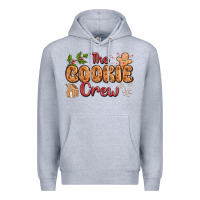 Heather Grey the cookie crew Premium Hoodie - MaliasSmallBusiness