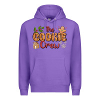 Purple the cookie crew Premium Hoodie - MaliasSmallBusiness