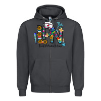 Smoke lpn licensed practial nurse Zipper Hoodie - CowhideDigitalArt