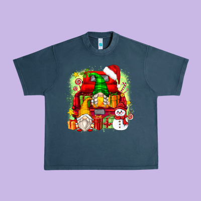 Urban Heavy Tee christmas gnome truck