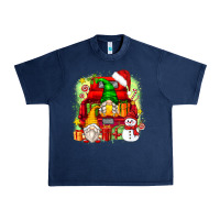 Navy christmas gnome truck Urban Heavy Tee - Zillion Design Studio