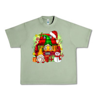 Oil Green christmas gnome truck Urban Heavy Tee - Zillion Design Studio