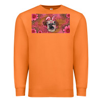 Carrot easter heifer with bunny ears and glasses license plate Premium Sweatshirt - Artiststas