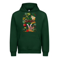 Forest Green im teacher elf Urban Hoodie - MaliasSmallBusiness