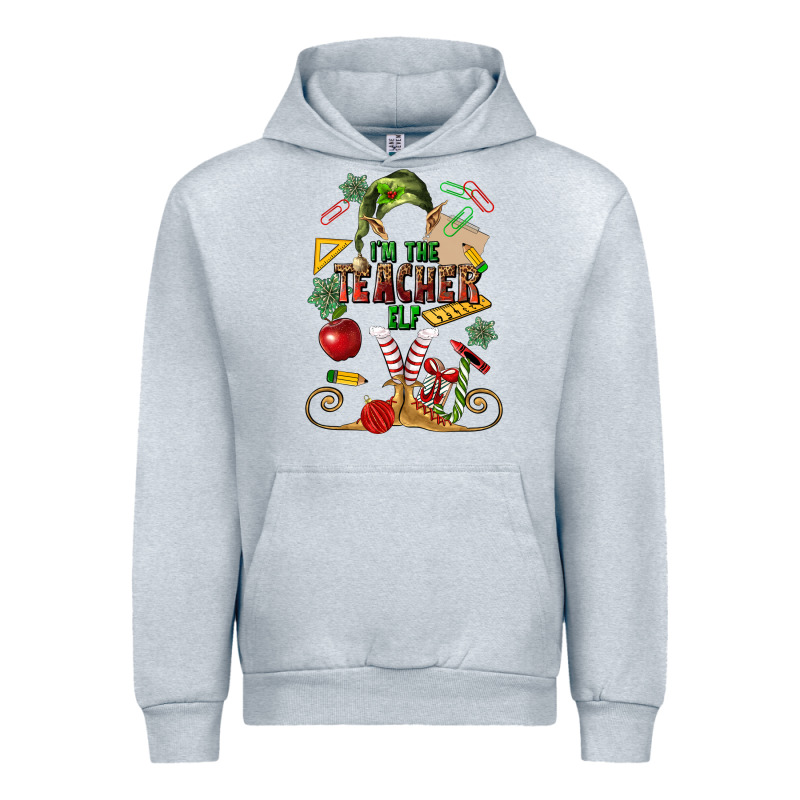 Im Teacher Elf Urban Hoodie by MaliasSmallBusiness | Teevron