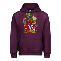 Mauve Wine im teacher elf Urban Hoodie - MaliasSmallBusiness