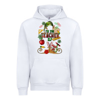 White im teacher elf Urban Hoodie - MaliasSmallBusiness