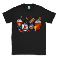 Black american football coffee cups Classic Tee - Zillion Design Studio