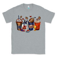 Heather Grey american football coffee cups Classic Tee - Zillion Design Studio