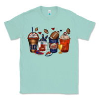 Seafoam american football coffee cups Classic Tee - Zillion Design Studio