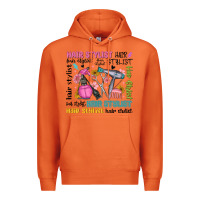 Carrot hair stylist typography Premium Hoodie - MaliasSmallBusiness