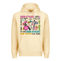Pina Colada hair stylist typography Premium Hoodie - MaliasSmallBusiness