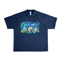 Navy snowman gnome Urban Heavy Tee - Zillion Design Studio