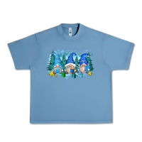 Pebble Blue snowman gnome Urban Heavy Tee - Zillion Design Studio