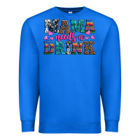 True Royal western mama needs a drink Premium Sweatshirt - Artiststas