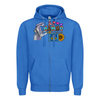 True Royal mammo technologist Zipper Hoodie - CowhideDigitalArt