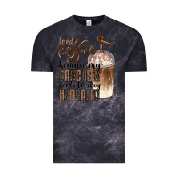 Cloud Black iced coffee because my sarcasm needs to stay hydrated Vintage Tee - BarkalooDesign