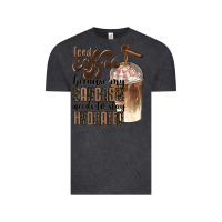Vintage Black iced coffee because my sarcasm needs to stay hydrated Vintage Tee - BarkalooDesign