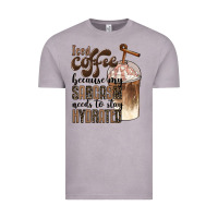 Iced Coffee Because My Sarcasm Needs To Stay Hydrated Vintage Tee | Teevron